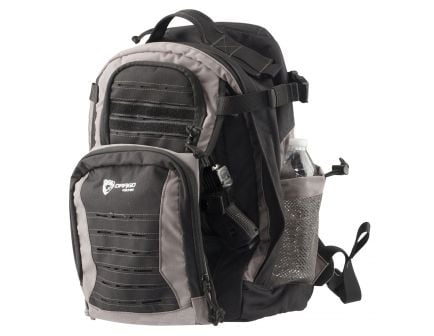 Drago Gear Defender Water-Resistant Backpack, Shadow (Black/Gray) - 14-310SH