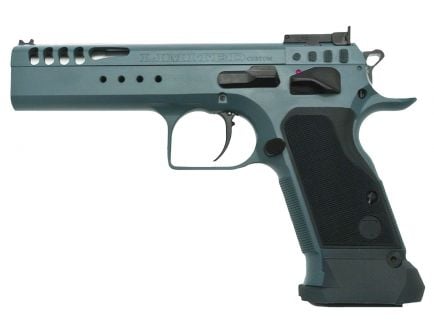 EAA Corp Tanfoglio Witness Limited Custom 9mm Semi-Automatic Pistol, Slate Blue - 600330