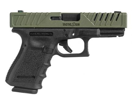 Fab Defense Tactic Skin Slide Cover for Glock 19/23/25/32/38 Pistols, OD Green - FX-TACS19G