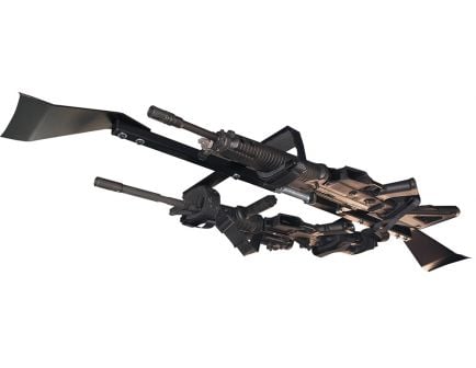 Great Day Center-Lok Black Aluminum Overhead 2-Gun Rack - CL15021