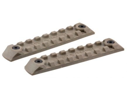 Hera KeyMod 4" Polymer Rail Panel 2-Pack, FDE - 180102