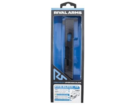 Rival Arms Precision A1 Optic Ready Slide Fits Glock Gen 4 G19 - Black - Precision Slide with Optic Cut for Glock Gen 4 - RA-RA11G205E