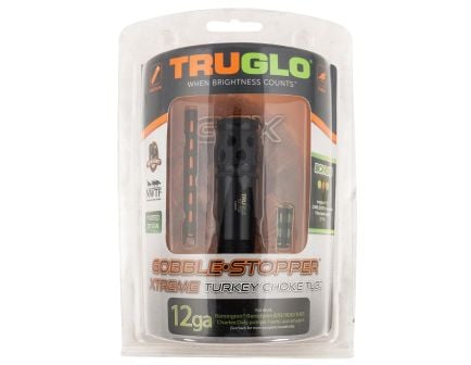 TruGlo Gobble-Stopper Extreme Extended Ported Turkey Choke Tube 12 Gauge Fits Remington Remchoke 870/1100, Black - Turkey Hunting - TG170XC