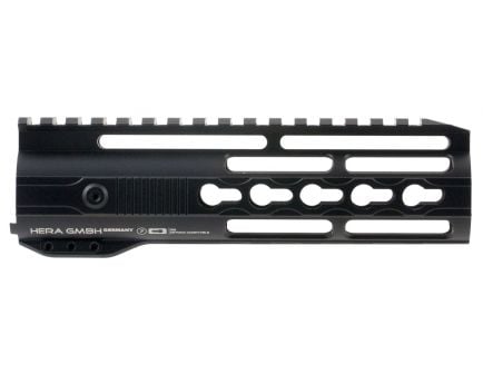 Hera USA IRS Keymod 7" AR-15 Quad Rail Free Float Handguard, Black - 110515