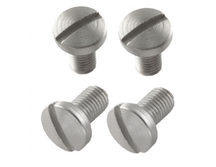 Hogue Slotted Head Grip Screws for Colt 1911 Government Pistol, Stainless Steel, 4/pack - 45018