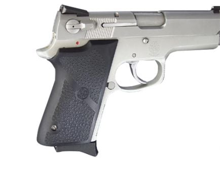 Hogue Pistol Grip Panel for S&W 3913, 3914, 3953, 908, 4040PD, Black - 13010
