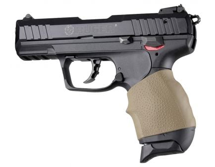 Hogue HandAll Jr. Grip Sleeve for Walther - P22, PK380, PPK, PPK/S, Steyr - M40, M9 Pistols, Flat Dark Earth - 18003