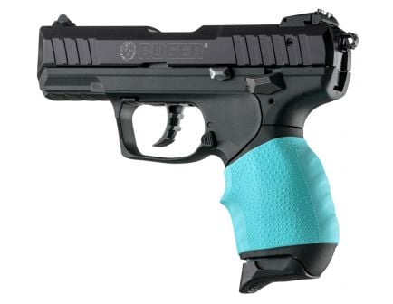 Hogue HandAll Jr. Grip Sleeve for Walther - P22, PK380, PPK, PPK/S, Steyr - M40, M9 Pistols, Aqua - 18004