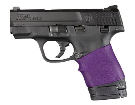Hogue HandAll Jr. Grip Sleeve for Walther - P22, PK380, PPK, PPK/S, Steyr - M40, M9 Pistols, Purple - 18006