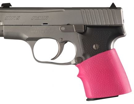 Hogue HandAll Jr. Grip Sleeve for Walther - P22, PK380, PPK, PPK/S, Steyr - M40, M9 Pistols, Pink - 18007