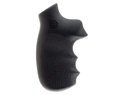 Hogue Soft OverMolded Monogrip w/ Finger Grooves for Colt Detective Special/Diamondback Revolver, Black - 48000