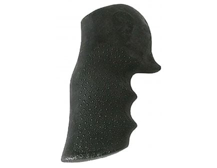 Hogue Monogrip w/ Finger Grooves for Dan Wesson 44/357 Large Frame Revolvers, Black - 58000