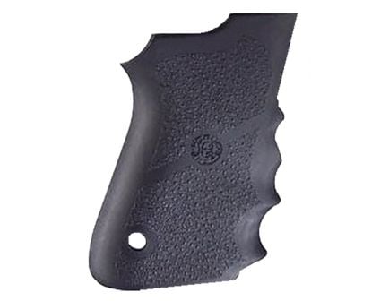 Hogue Grip w/ Finger Grooves for S&W 6906, Shorty 40 Pistols, Black - 69000