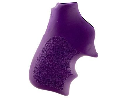 Hogue Tamer Cushion Pistol Grip w/ Finger Grooves for Ruger LCRx 3" Barrel and Enclosed Hammer LCR, Purple - 78026