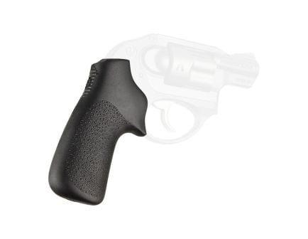 Hogue Tamer Cushion Pistol Grip w/o Finger Grooves for Ruger LCRx 3" Barrel and Enclosed Hammer LCR, Black - 78030