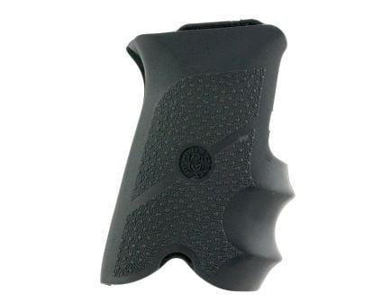 Hogue Grip w/ Finger Grooves for Ruger P85/P91 Pistol, Black - 85000
