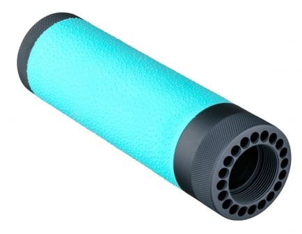 Hogue 7" AR-15/M16 Free Float Forend w/ Aqua Gripping Area - 13414