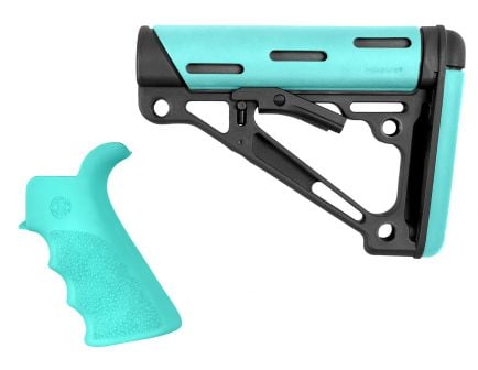 Hogue Commercial 2-Piece Tactical Rifle Kit, Aqua - 13455