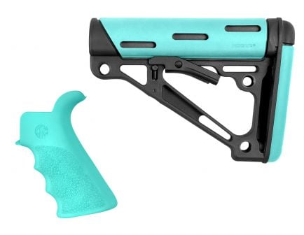 Hogue Mil-Spec 2-Piece Tactical Rifle Kit, Aqua - 13456