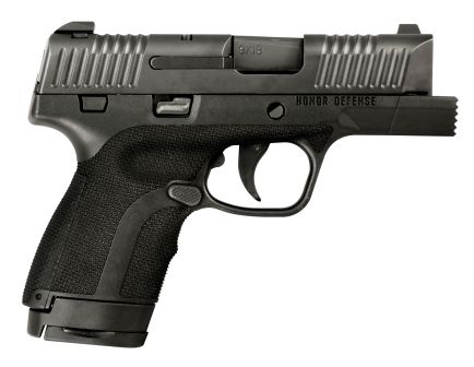 Honor Defence Honor Guard FIST Frame 9mm Pistol, Blk - HG9SCF