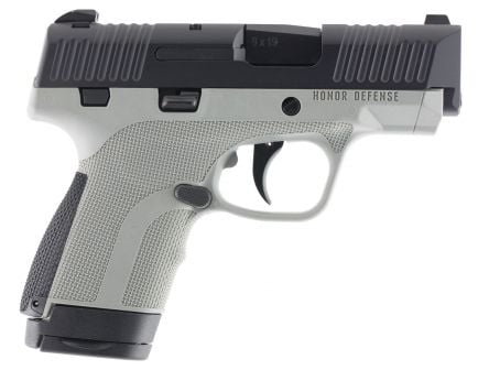 Honor Defence Honor Guard Sub-Compact 9mm Pistol, Gray - HG9SCGRA