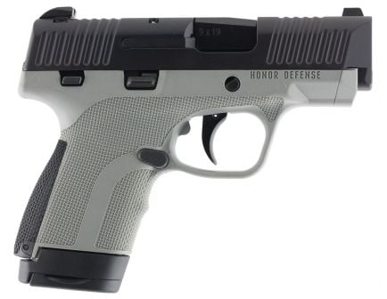 Honor Defence Honor Guard Sub-Compact 9mm Pistol, Gray - HG9SCMSGRA