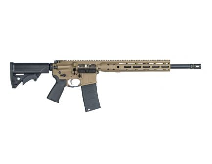 LWRC International IC DI Standard .300 Blackout Semi-Automatic AR-15 Rifle, Flat Dark Earth - ICDIR3CK16ML