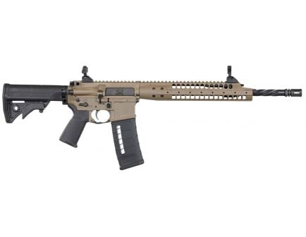 LWRC SIX8-A5 6.8mm SPC II Semi-Automatic AR-15 Rifle, FDE