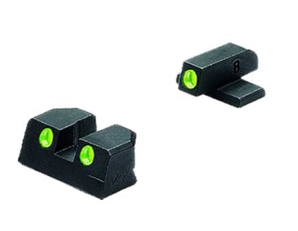 Meprolight Self Illuminated Fixed Front/Rear Night Sight Set for SIG Sauer P frames 9mm Pistol - ML10110