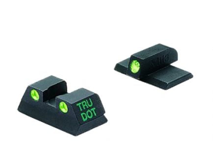 Meprolight Self Illuminated Fixed Front/Rear Night Sight Set for Kahr K, MK, P, PM, T, TP K9/40/45 Pistols - ML15120