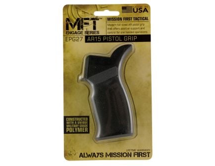 Mission First Tactical Engage Full Pistol Grip for M16/M4/AR15/HK41 Rifles, Black - EPG27