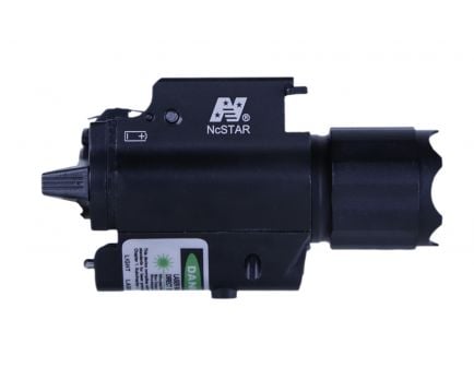 NcStar Flashlight and Green Laser Sight w/ Quick Release Weaver/Picatinny - AQPFLSG