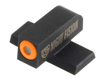 Night Fision Night Sight Set for SIG Sauer .40 S&W, .45 ACP P-Series Pistols, Green with Orange Square Front, Green with Black Square Rear - SIG-176-003-OGZG