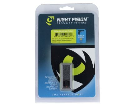 Night Fision Perfect Dot Front Night Sight for Smith & Wesson M&P and SD9 VE Pistols, Green with Orange Outline - SAW-200-001-OGXX