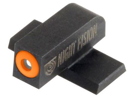 Night Fision Perfect Dot Front Night Sight for Springfield XD and XD-E Pistols, Green with Orange Outline - SPR-225-001-OGXX