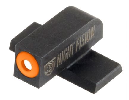 Night Fision Night Sight Set for Springfield XD, XD(M), XD Mod 2 Pistols, Green with Orange Square Front, Green with Black Square Rear - SPR-226-003-OGZG