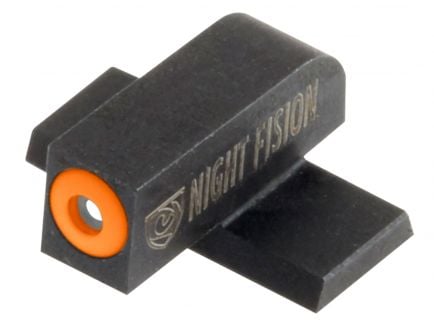 Night Fision Night Sight Set for Springfield XD, XD(M), XD Mod 2 Pistols, Green with Orange Square Front, Green with White U-Notch Rear - SPR-226-007-OGWG