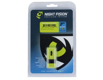 Night Fision Night Sight Set for Glock 20/21/29/30/31/32/36/40/41 Pistols, Green with Orange Square Front - GLK-002-014-OGZX