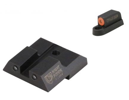 Night Fision Night Sight Set for CZ-USA P-07, P-09 Handguns, Green with Orange Square Front, Green with Black Square Rear - CZU-076-003-OGZG