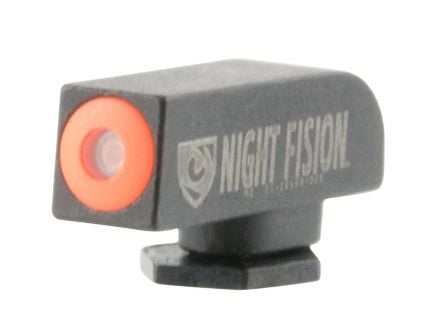 Night Fision Perfect Dot Front Night Sight for Glock 17 and 41 Pistols, Green with Orange Outline - GLK-000-001-OGXX