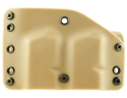 Phalanx Defense Systems Twin Mag Compact Right Hand Beretta/FNH/Glock Outside-The-Waistband Holster, Plain Coyote Tan - H60067