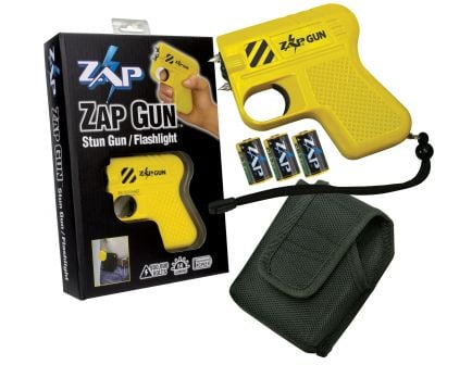 PS Products Zap 0.95 MV Portable Stun Gun, Yellow - ZAPGUN