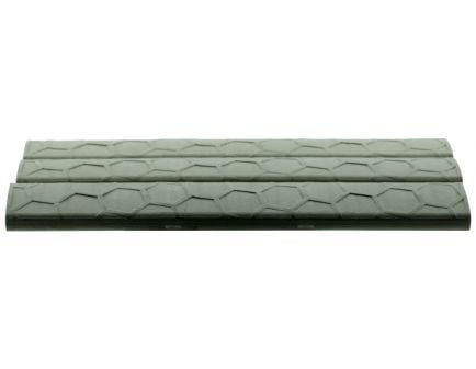 Hexmag Low-Profile Picatinny Polymer Rail Cover, Flat Dark Earth - HX-LRC-3PK-FDE