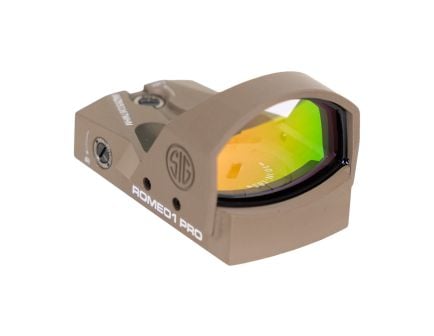 SIG Sauer ROMEO1 PRO Red Dot 1x30mm 6 MOA, FDE - SOR1P103