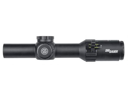 Sig Sauer Electro-Optics TANGO4 1-4x24mm Illuminated 300 Blackout Horseshoe Dot Rifle Scope - SOT41112