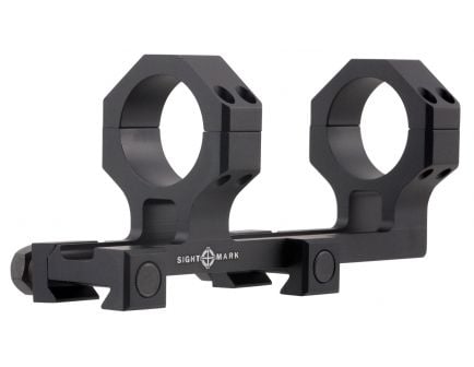 Sightmark AR-15 30mm 6061 T6 Aluminum Fixed Cantilever Mount, Matte Black - SM34017