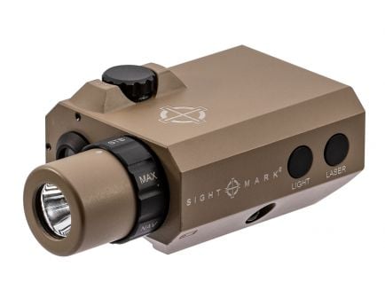 Sightmark LoPro Mini 300/150/5 lm LED Combo Flashlight and Laser Sight, Flat Dark Earth - SM25012DE