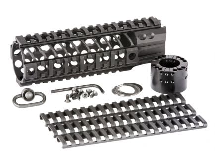 Spikes Tactical 7" AR-15 Quad Rail Free Float, Black - SAR2107
