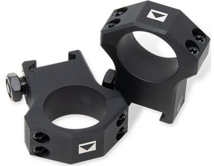 Steiner T-Series 34mm Medium Steel 2-Piece Scope Ring, Black