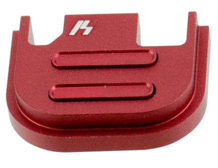 Strike Industries V2 Slide Cover Plate for Glock 17 to 39 Pistols, Red - GSPV2RED